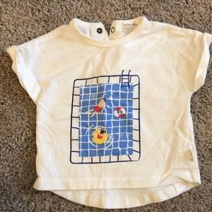 Miles baby tee shirt